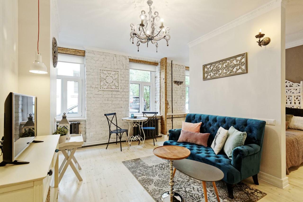 Riga Silent Center Boutique Apt. +Free Parking Eksteriør billede