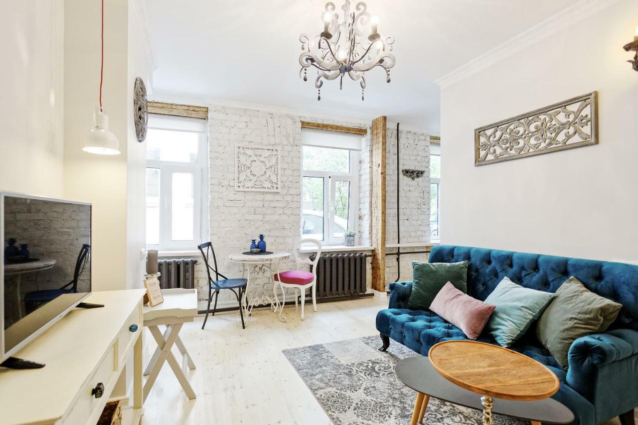 Riga Silent Center Boutique Apt. +Free Parking Eksteriør billede